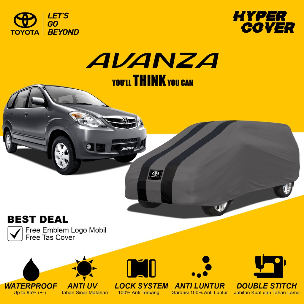 Cover Mobil Avanza Sarung Mobil Avanza Selimut Mobil Avanza 2004 - 2011