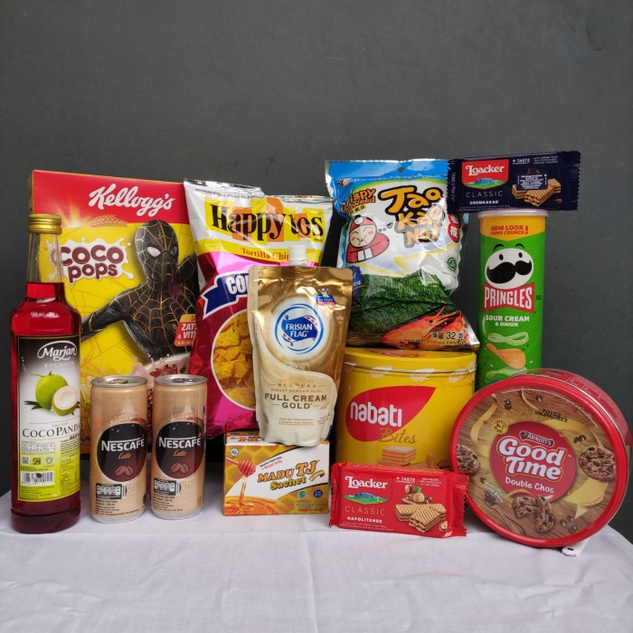 

(COD) Parcel Ramadan & Lebaran - Makanan Ringan - Paket Medium - Kelogs Pringles