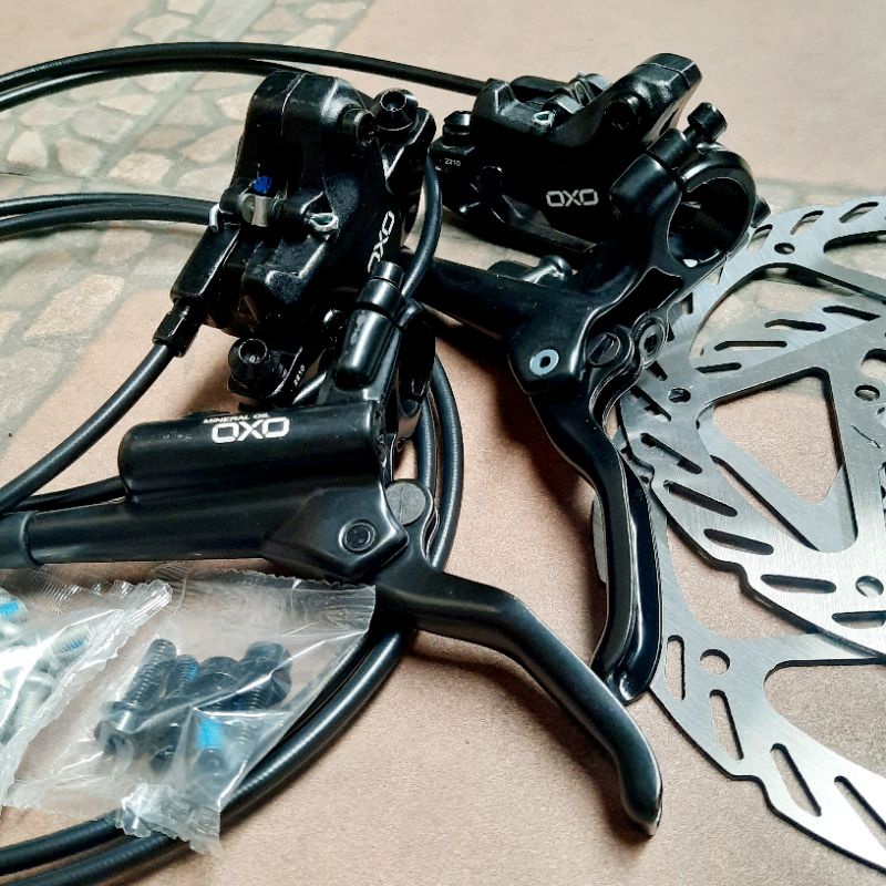 REM CAKRAM HIDROLIK - DISC BRAKE HIDROLIK OXO HITAM 160MM