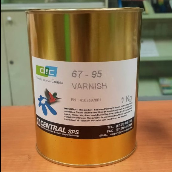 

Terlaris Tinta Coates 67-95 Varnish