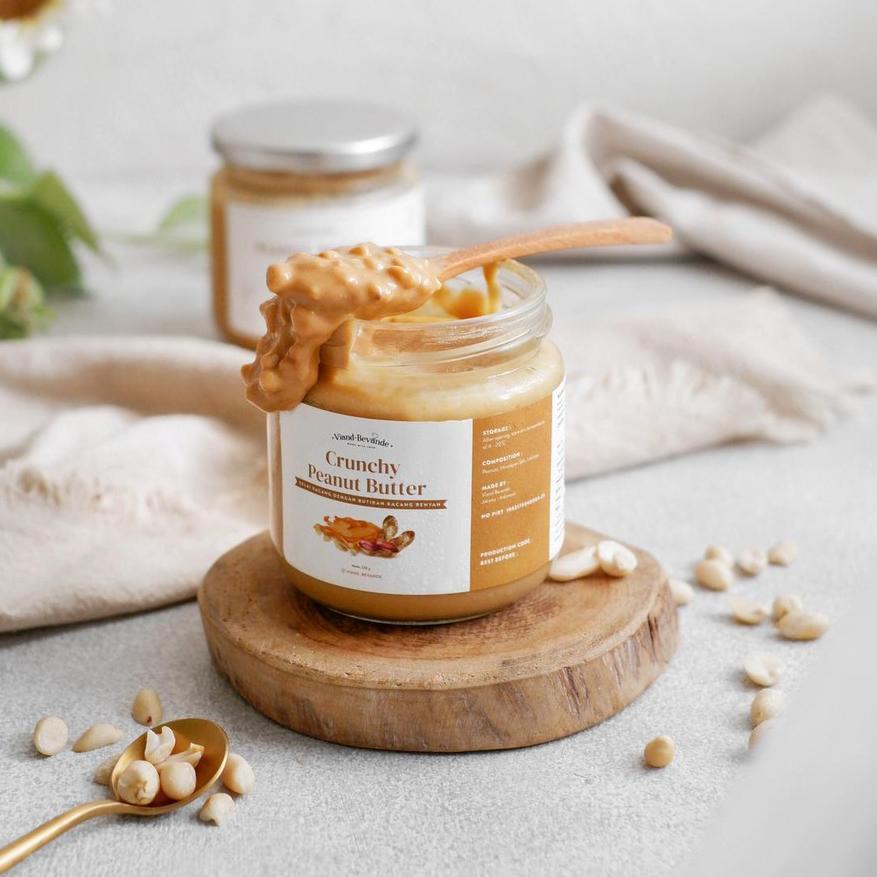 

✤ Viand Bevande - Crunchy Peanut Butter 220gr ☚