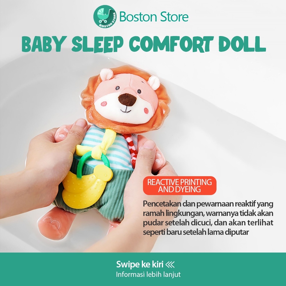 Bostonstore Teether Bayi / Teether / Teether Bayi Bpa Free / Teether Bayi Baby Safe / Teether Boneka / Teether Boneka Bpa Free / Gigitan Bayi / Gigitan Bayi Teether Silicon lembut / Gigitan Bayi Boneka / Teether Toys