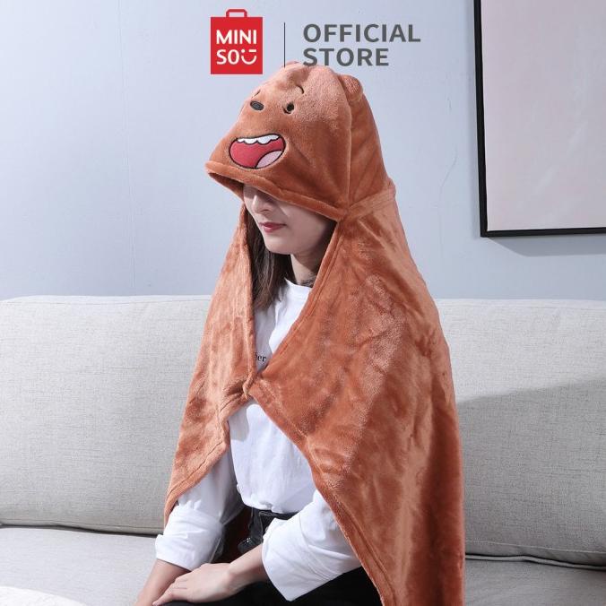 MINISO Selimut AC We Bare Bears Air Conditioner Blanket