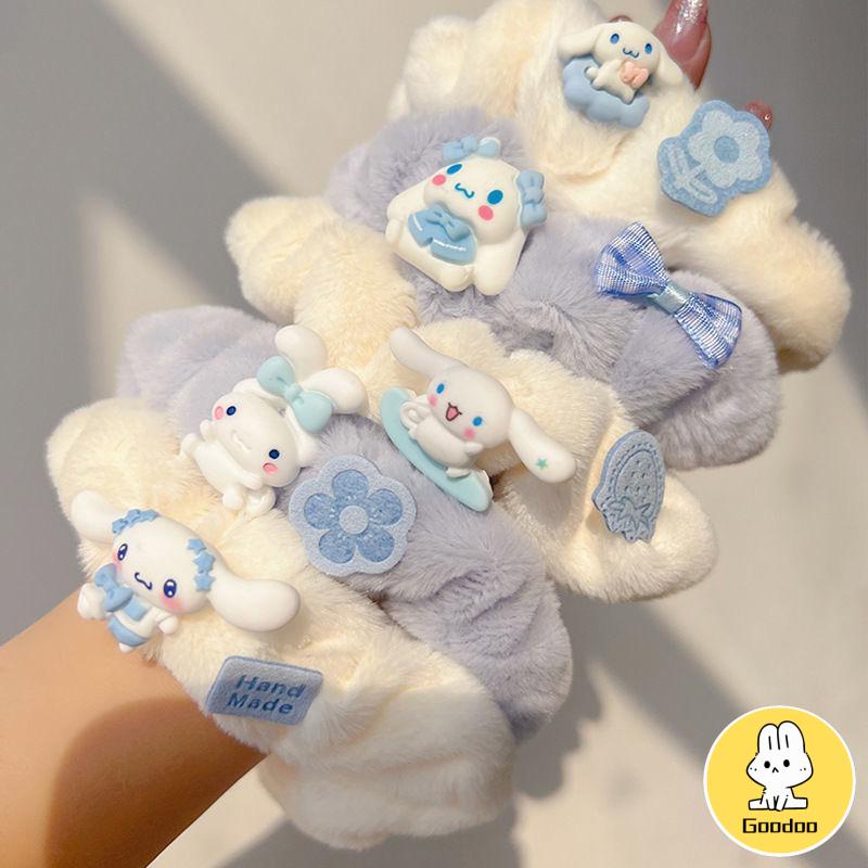 Cinnamoroll tali rambut mewah tali rambut cincin rambut aksesoris rambut pita -Doo