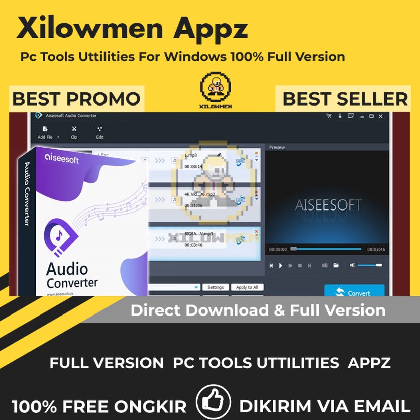 [Full Version] Aiseesoft Audio Converter Pro PC Tools Software Utilities Lifetime Win OS