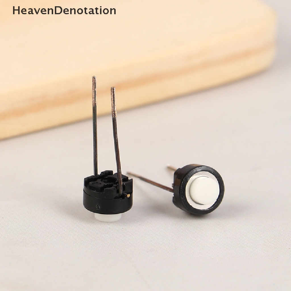[HeavenDenotation] 10pcs 6 * 6 * 5mm Mini Micro Taktik Momentary Push Button Switch DIP Tact Pushes HDV