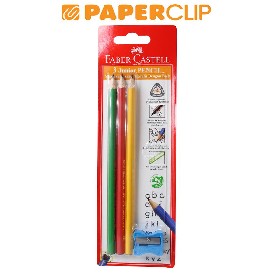 

PENSIL KAYU FABER CASTELL 116503 ISI 3 + RAUTAN