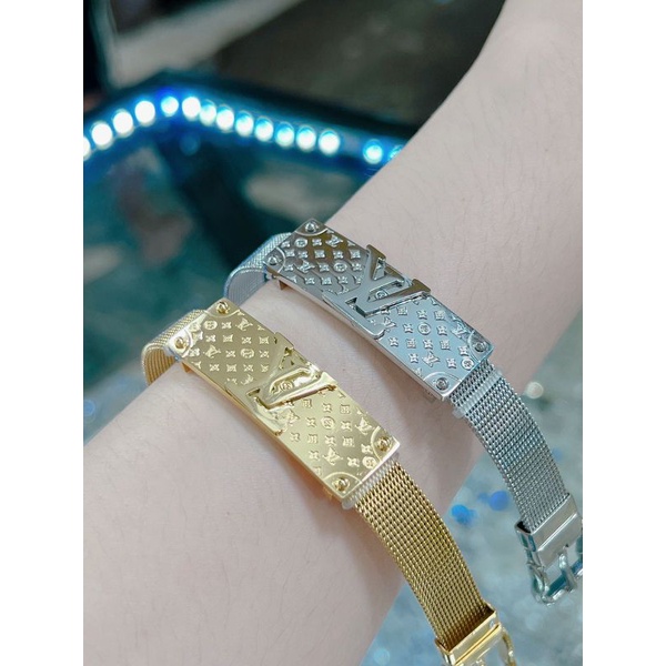 Gelang rantai titanium model jam tangan