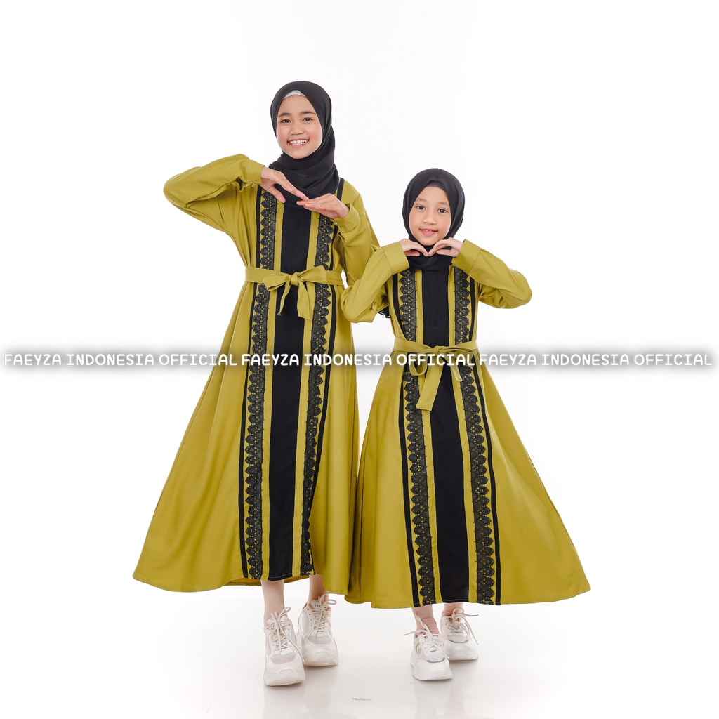 Big Size Gamis Jumbo Shahia Abaya Turkey By Original Faeyza Longdress Busana Muslimah