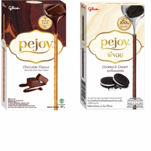 GLICO PEJOY BISKUIT STIK 37gr CHOCOLATE COOKIES AND CREAM
