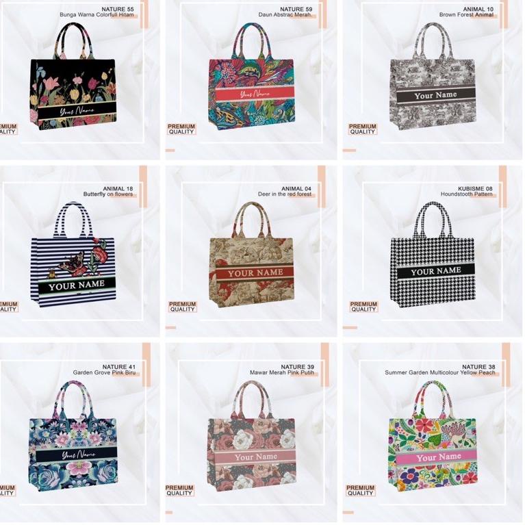 HOT SALE PROMO BESAR2AN  TOTEBAG NAMA | TAS NAMA | TAS KANVAS NAMA | TAS TOTEBAG NAMA| TOTEBAG CUSTO