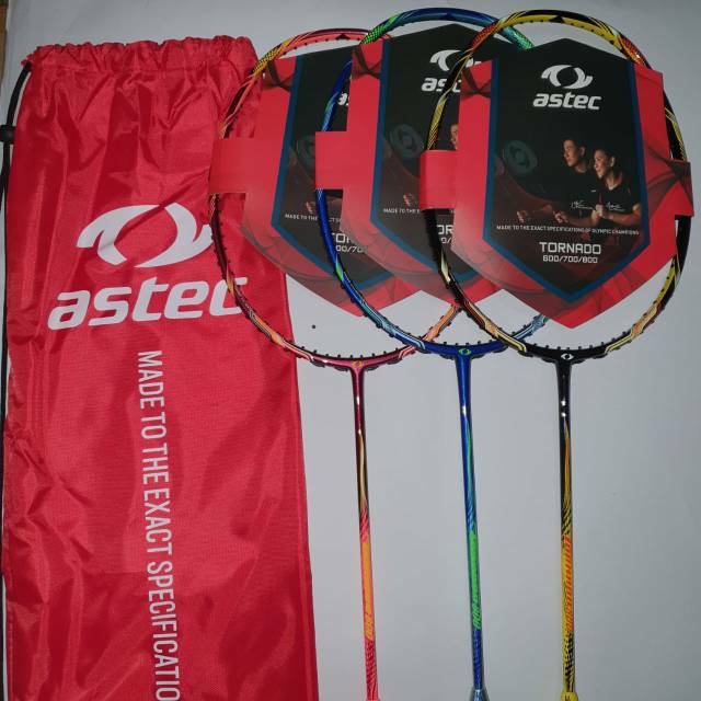 Raket Badminton Astec Tornado 800 100% Original