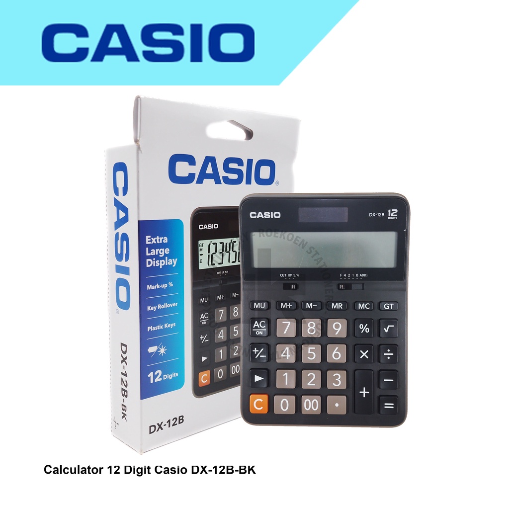 

Casio Calculator 12 Digit GX-12B