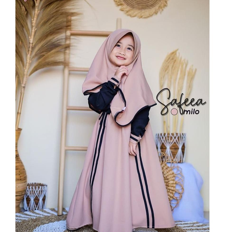 LANGSUNG ATC Zahwa dress kids/gamis anak 4-6th,7-9th,10-12th,13-15th/gamis anak remaja/dress muslim/