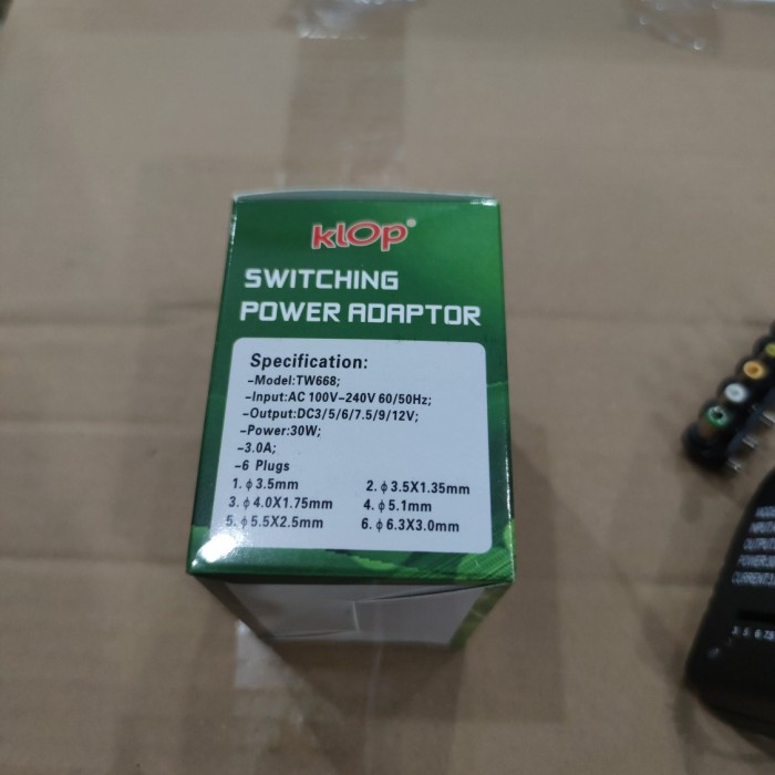 Adaptor Switching universal Multi volt dan multi soket 3/5/6/7, 5/9/12