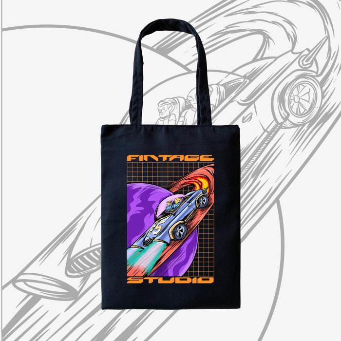 THE SATURN RACE TOTEBAG | FINTAGE TOTEBAG