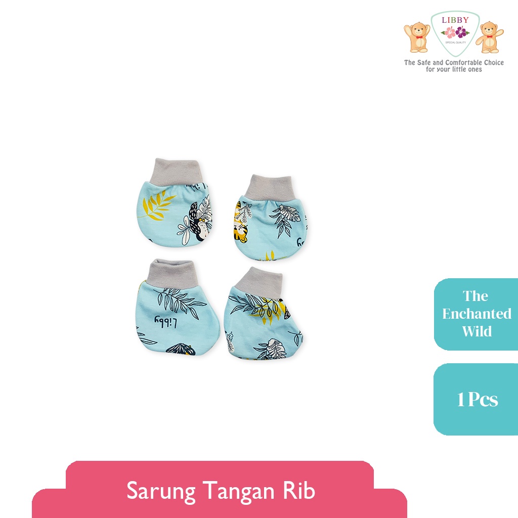 Sarung Tangan &amp; Kaki Set Libby Motif The Enchanted Wild (1pcs/set)