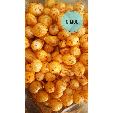 

Cimol Pedas Asin 250gr