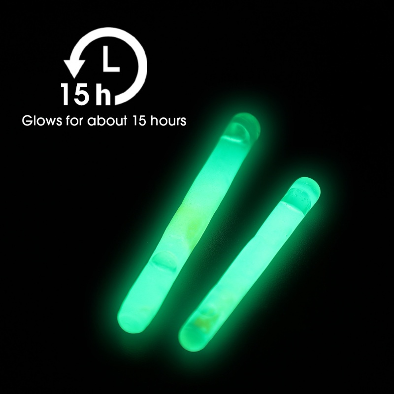 [Harga Grosir] 2per5/10Pcs Lightstick Neon Portabel Kualitas Tinggi Malam Memancing Float Rod Glow Stick Memancing Mengapung Lampu Tongkat Aksesoris Self-luminous