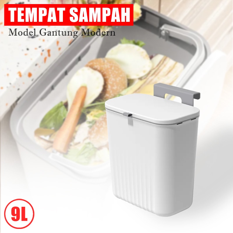 Tempat Sampah Dapur Trash Bin Kitchen di gantung dengan 3 varian warna