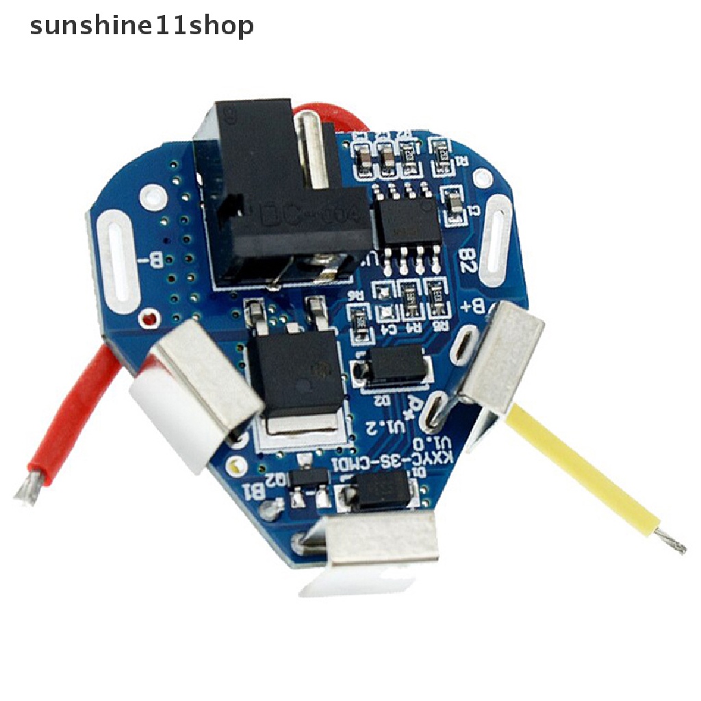 Sho 3S 12.6V 6A BMS Li-ion Lithium Papan Perlindungan 18650balancer Equalizer Board Untuk Bor Listrik N