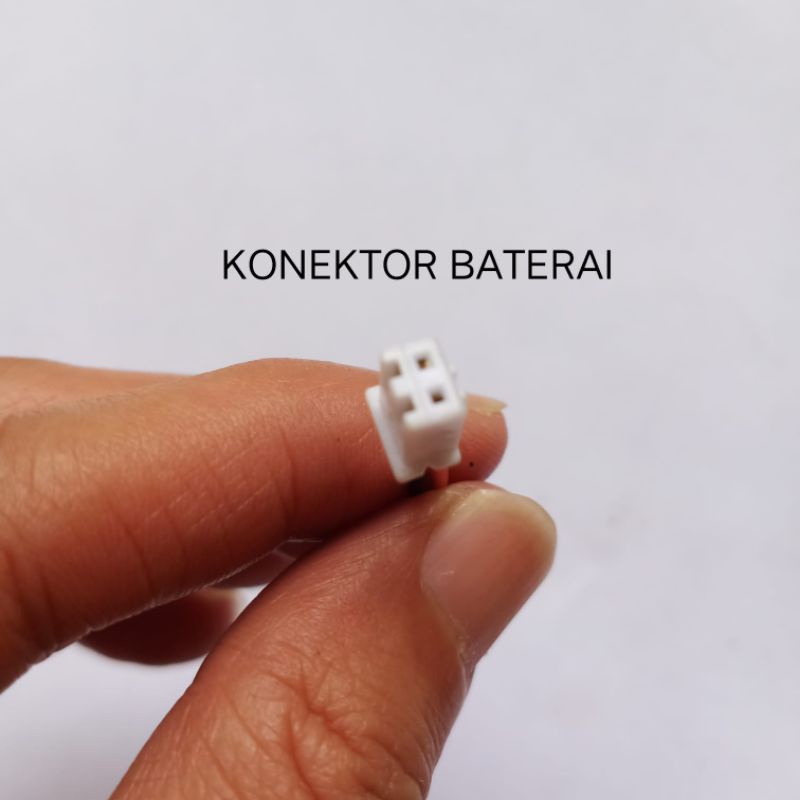 Konektor Baterai . Soket Baterai . Sambungan Battery baterei batrei batrai bateray batre batere