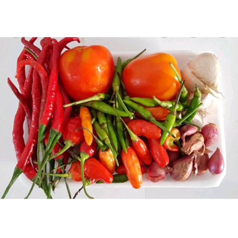 

Aneka paketan sayur berat 200gram