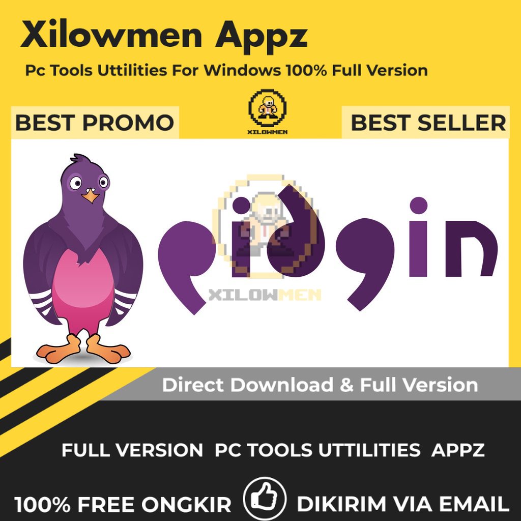 [Full Version] Pidgin Pro PC Tools Software Utilities Lifetime Win OS