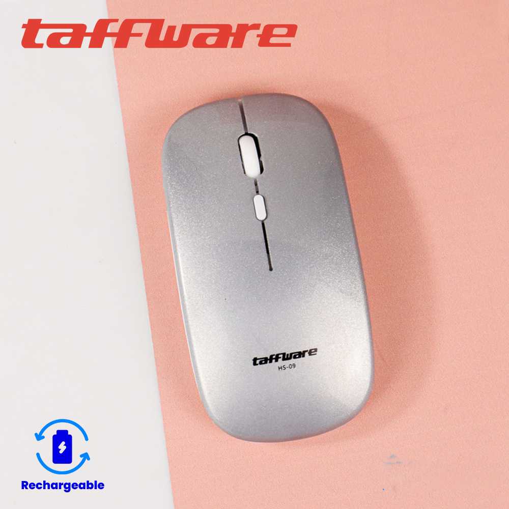 Taffware Mouse Wireless 2.4G Rechargeable - HS-09