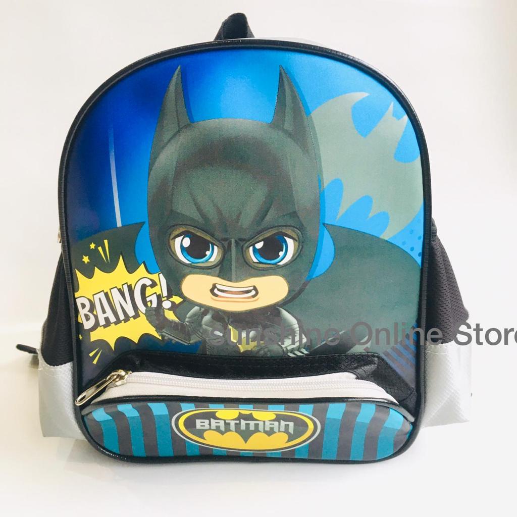 Showme Ransel Anak Sekolah PAUD Playgrou TK 10inci (T26cm X P20cm X L10cm) BATMAN