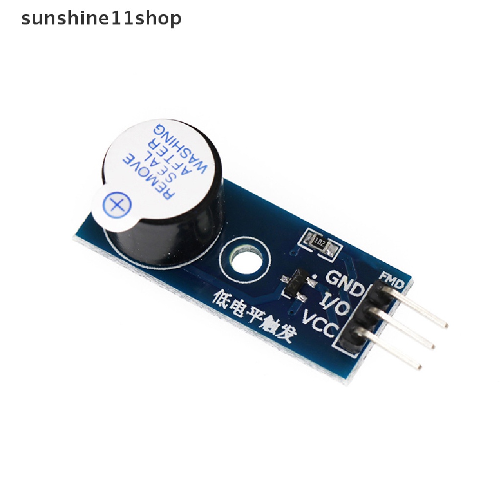 Sho Modul Buzzer Aktif Pasif Berkualitas Tinggi Untuk Arduino New DIY Kit Active Buzzer Modul Level Rendah Sensor Ana Ultrasonik Beban N