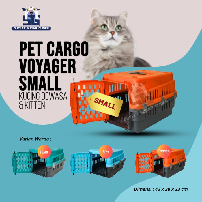 PET CARGO VOYAGER SMALL KUCING ANJING