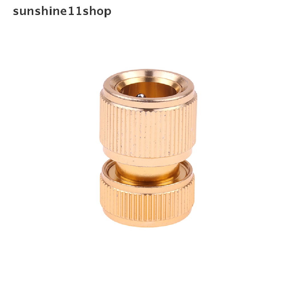 Sho Adaptor Selang Lapis Tembaga Bahan Aluminium alloy, Sambung Taman Untuk Irigasi Penyiraman N