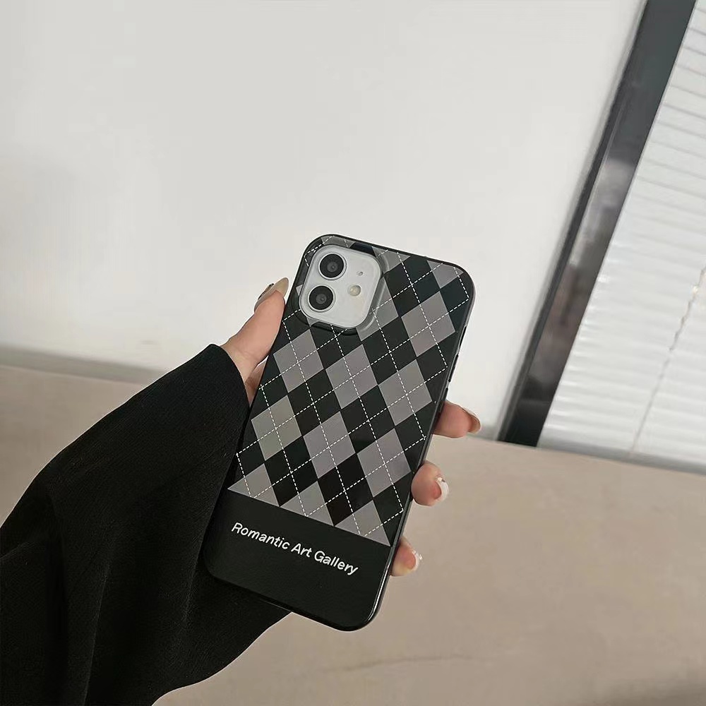 IPHONE Ins Rami Abu Berlian Cocok Untuk Iphone14 14pro 14plus 13 13mini 13pro 13prm iPhone12 7Plus 8Plus Xr XS 13 12mini Pro Max Empat Sudut Casing Ponsel Tahan Guncangan