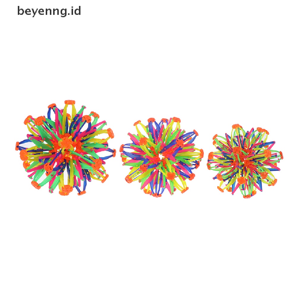 Beyen Baby throwing ball stretching shrinking ball sphere Mainan Bola Ekspanding ID