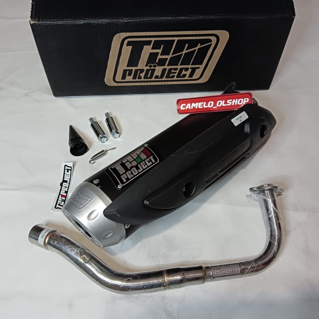 KNALPOT TZM PROJECT RACING PCX LOKAL 150 / KNALPOT RACING TZM PCX 150 / KNALPOT TZM RACING PCX 150