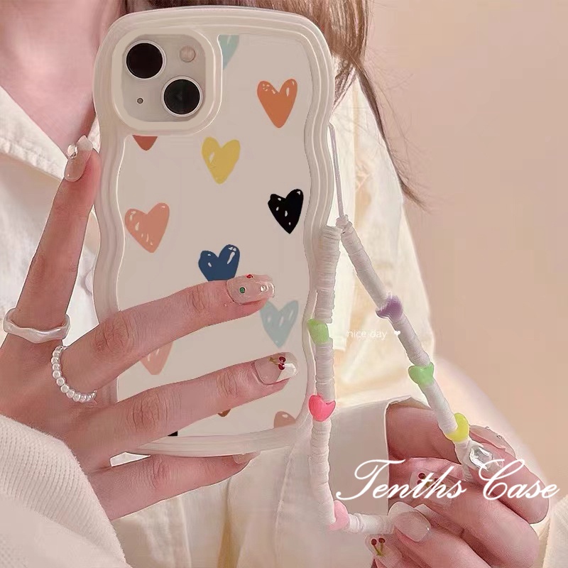 Vivo V25e Y02 Y35 Y22 Y16 Y02 Y15A V23e V23 V20Pro V21 V21e V20SE Y21 Y21s Y20 Y20s Y17 Y15 Y12 Y21T Y33s Y20i Y12s S1 Y1s Y91C Y91i Casing Soft Cover Love Phone Warna Warni