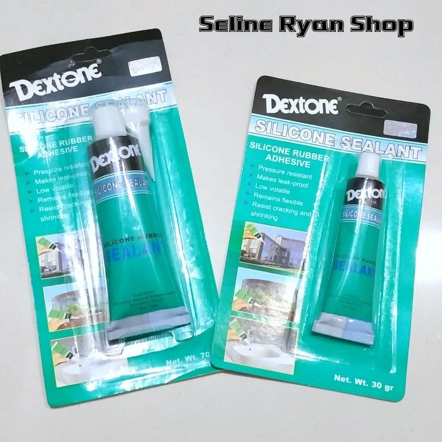 

I29 Lem Silicone / Lem Kaca / Lem Akuarium DEXTONE Kecil 30 gram RESTOCK ㊦