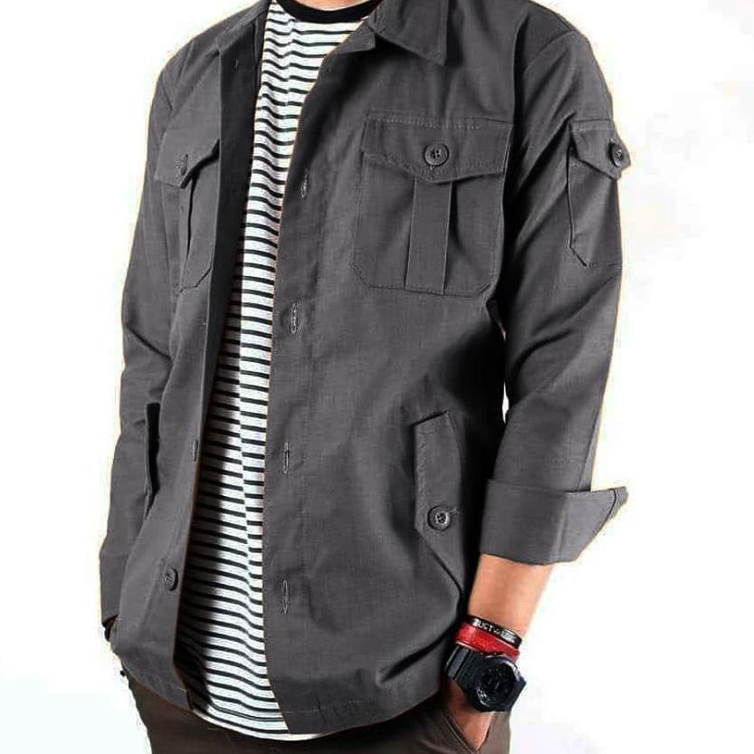 ✱ MVP - Button/SK2 Semi Parka - Jaket Semi Parka ➭