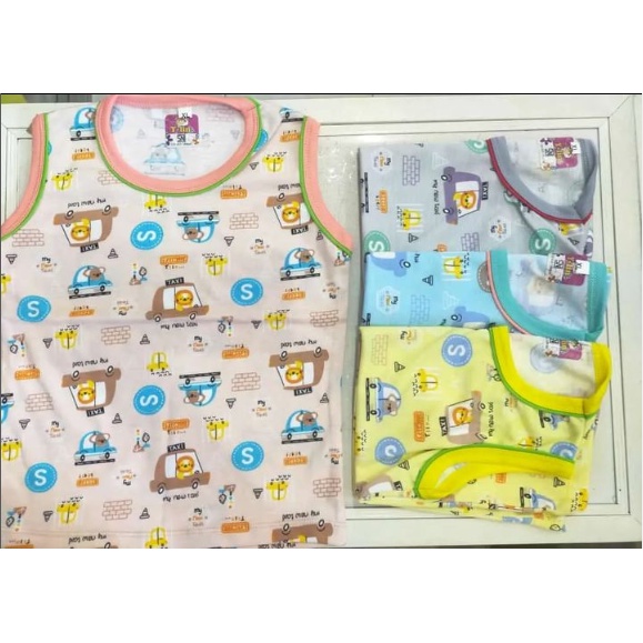 Kaos Oblong Bayi tanpa lengan