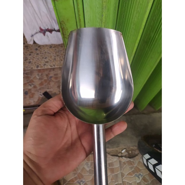 sendok es batu stainless