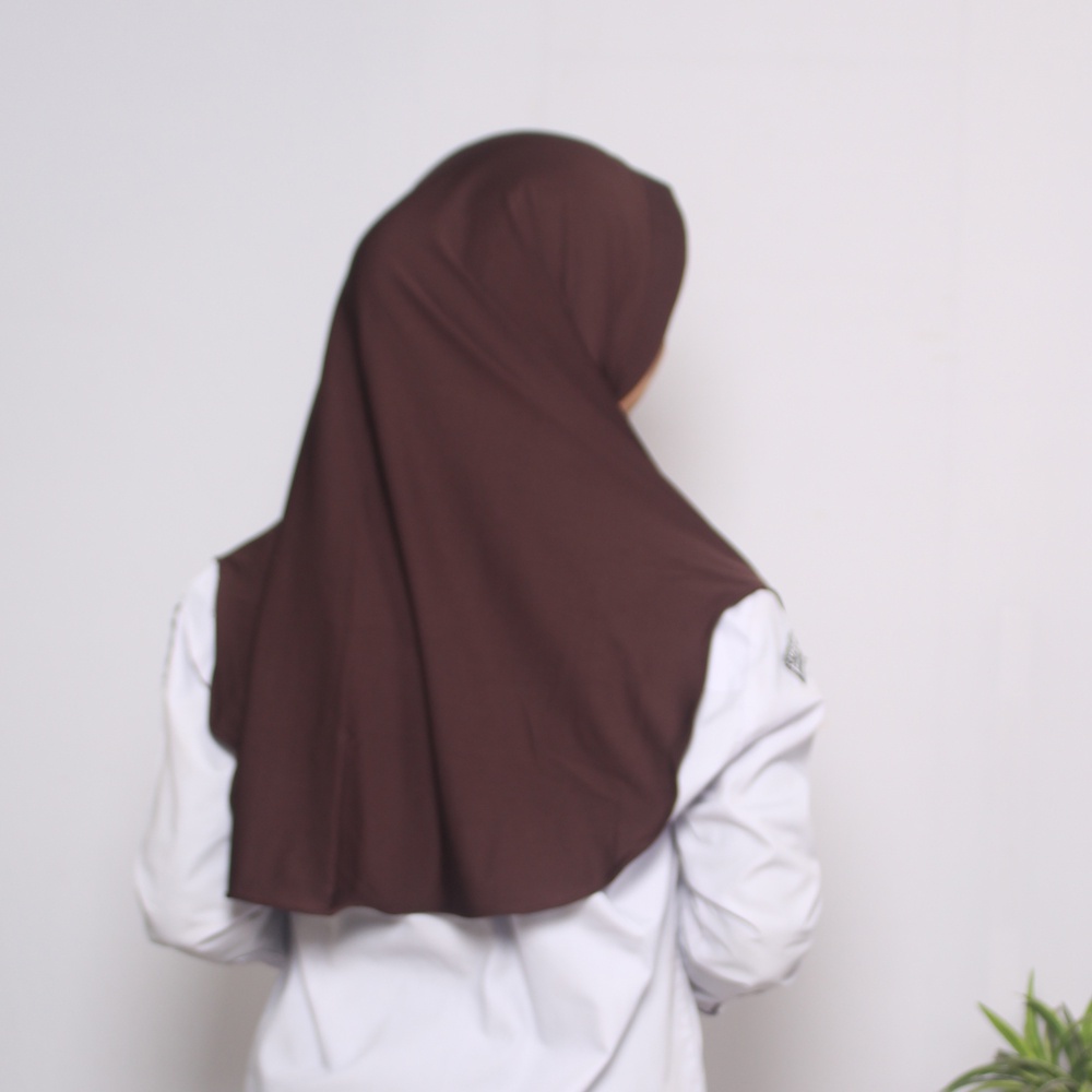 JILBAB ANAK SEKOLAH / HIJAB SPORT / KERUDUNG SPORT BAHAN JERSEY / HIJAB UNTUK SEKOLAH / JILBAB BERGO JERSEY LANGSUNG PAKAI