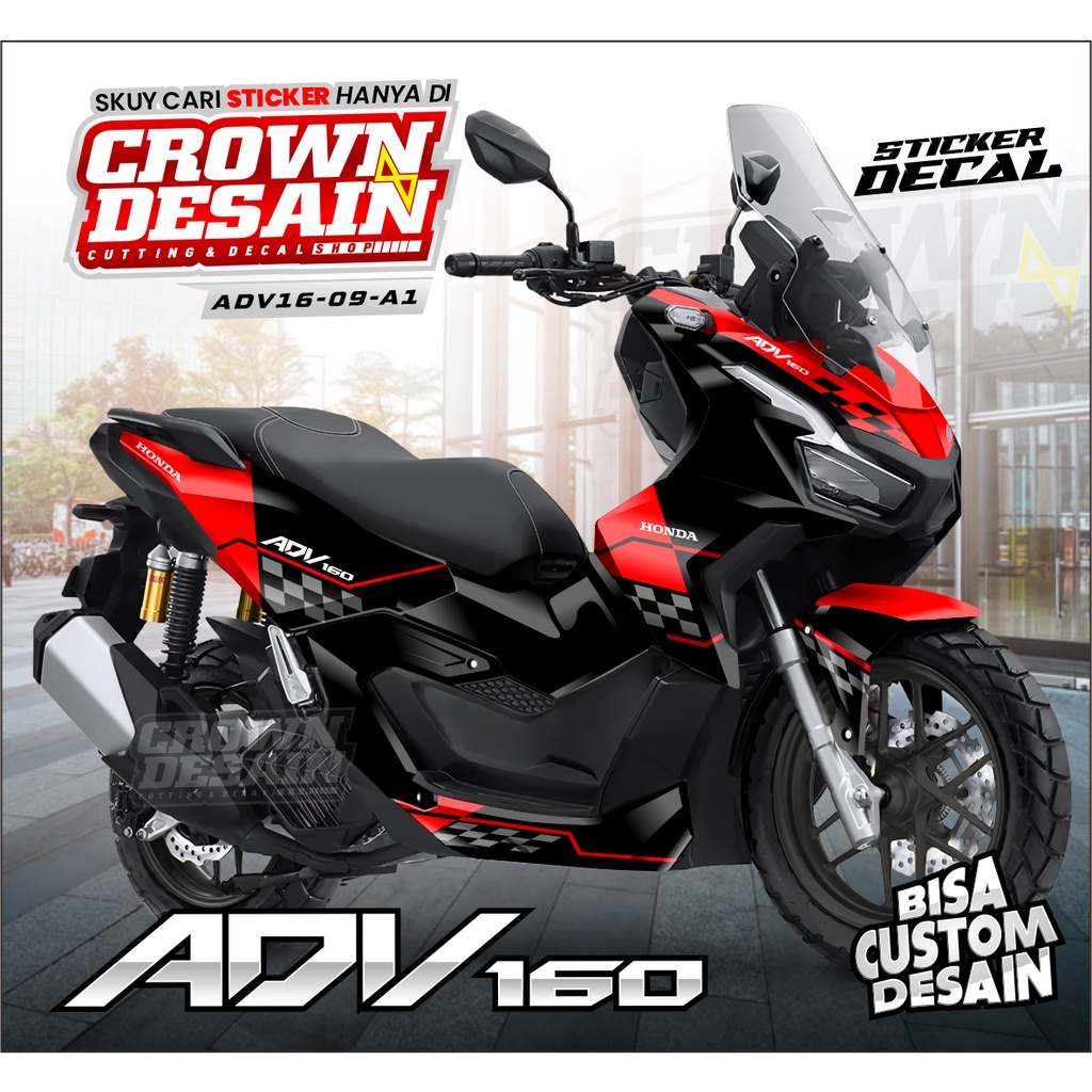 STIKER STRIPING ADV160 FULLBODY - DECAL ADV160 PREMIUM - ADV16