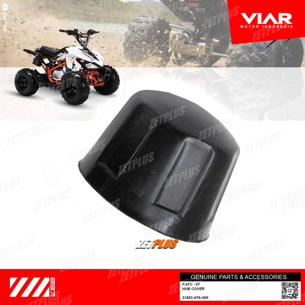 KARET DOP VELG ATV RAZOR 100SP /hub cover roda viar tutup velk/pelindung debu/custom universal