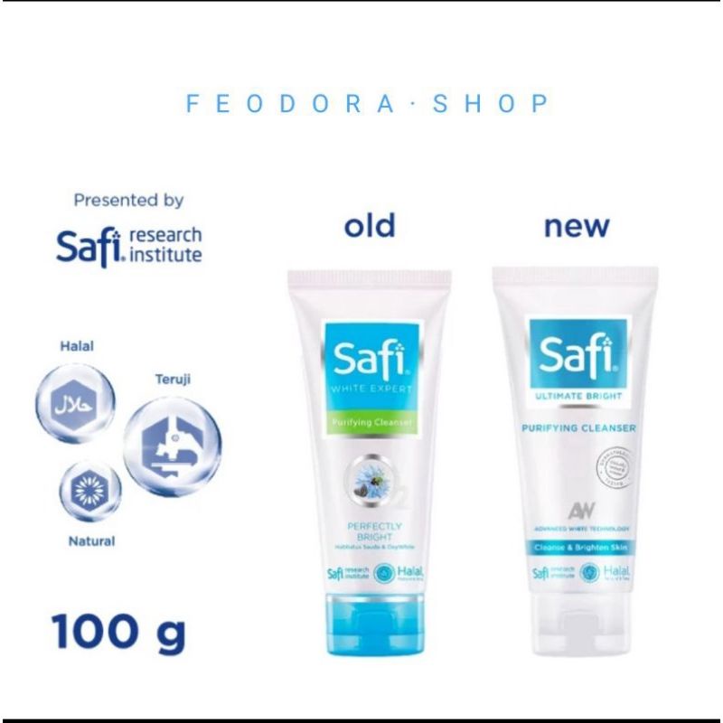 SAFI Ultimate Bright Purifyng Cleanser - Cleanse &amp; Brighten Skin 100g