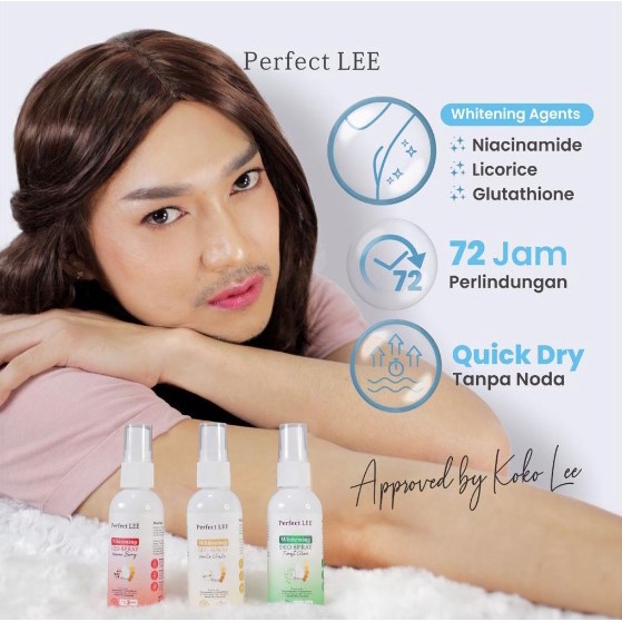 Perfect LEE Whitening Deodorant Spray 60ML