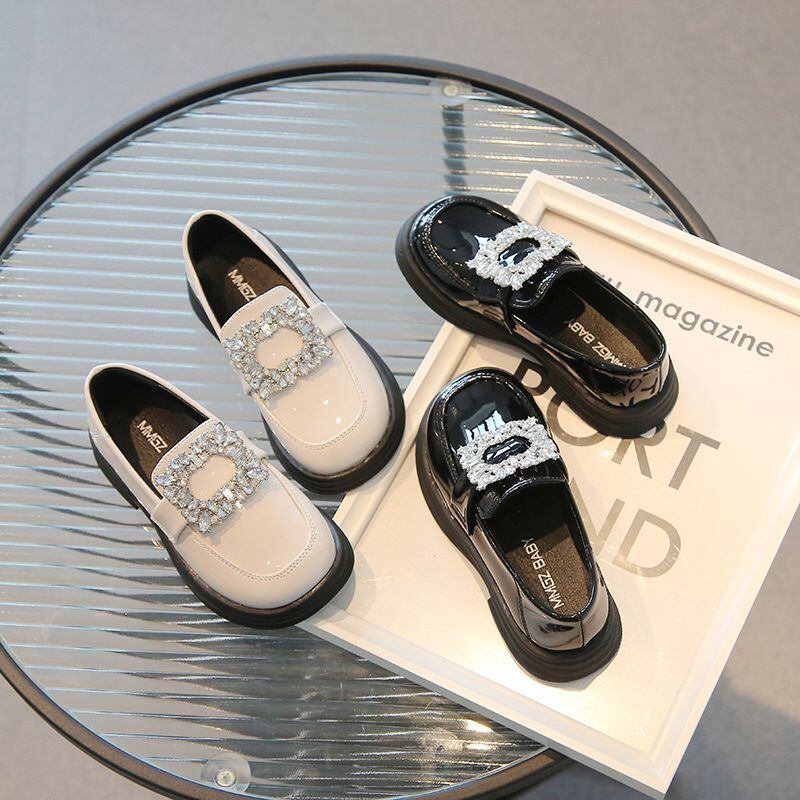 (LOLI-JKT) SP-003 SEPATU ANAK CEWEK SLIP ON BERLIAN SEPATU OXFORD SIZE 26-36