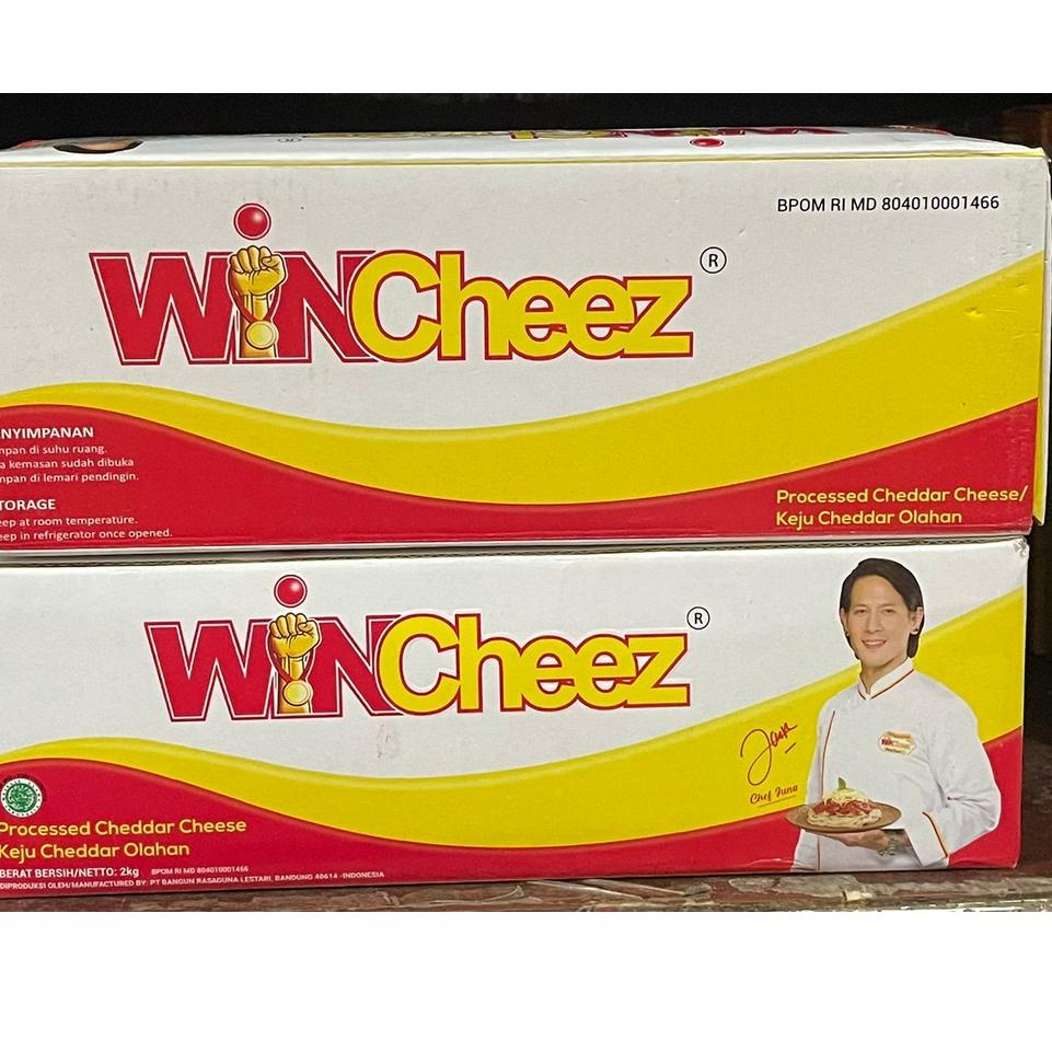 

✿ Keju Wincheez Cheddar Cheese 2kg ❁
