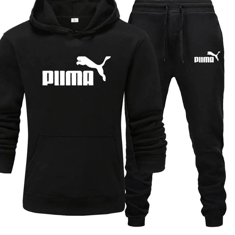 Cod Setelan Celana Jogger & Jumper Hoodie PUM4 II Set sweater Hoodie dan Celana Joger Panjang ( Pria
