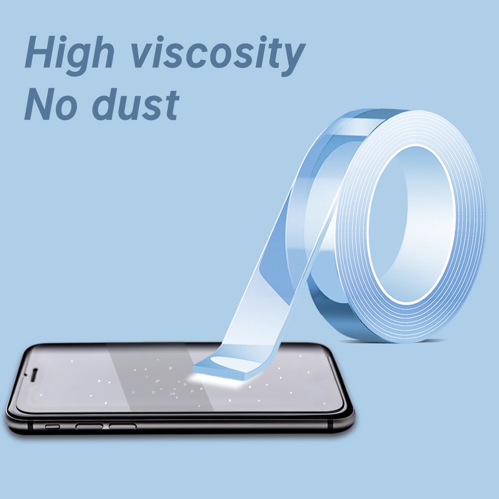 Speaker Handphone Universal Transparan Pembersih Debu Alat Lem Portable Awet Smartphone Lubang Tanduk Pembersih Anti Debu